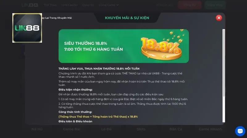 Tổng hợp đầy đủ nhất 10+ khuyến mãi UK88 cho các thành viên 3 Thành viên VIP nhận ngay quà tặng triệu đồng