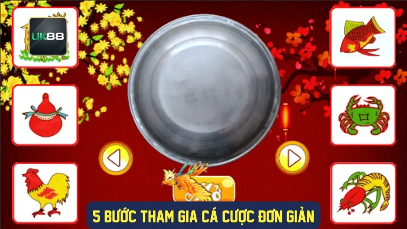 Bầu Cua Live UK88: Bí Quyết Và Kinh Nghiệm Chơi Hiệu Quả 2 5 bước tham gia cá cược đơn giản